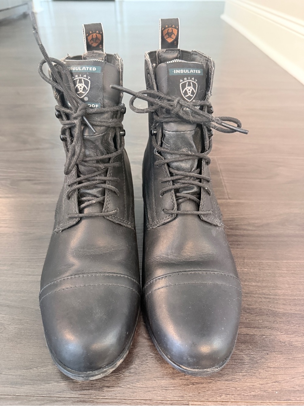Ariat Black Lace-Up Insulated Women’s Riding/Paddock Boots